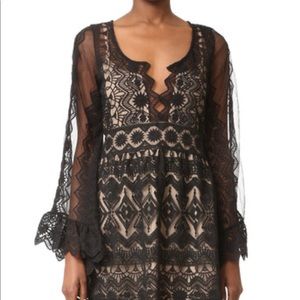 Jen’s Pirate Booty Cathedral opal mini dress